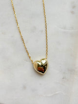 Puff Heart Necklace