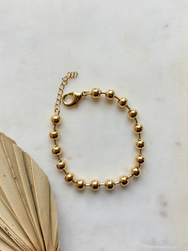 Gold Ball Scattered Bracelet