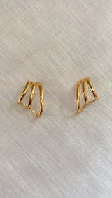 Step Hoop Earring