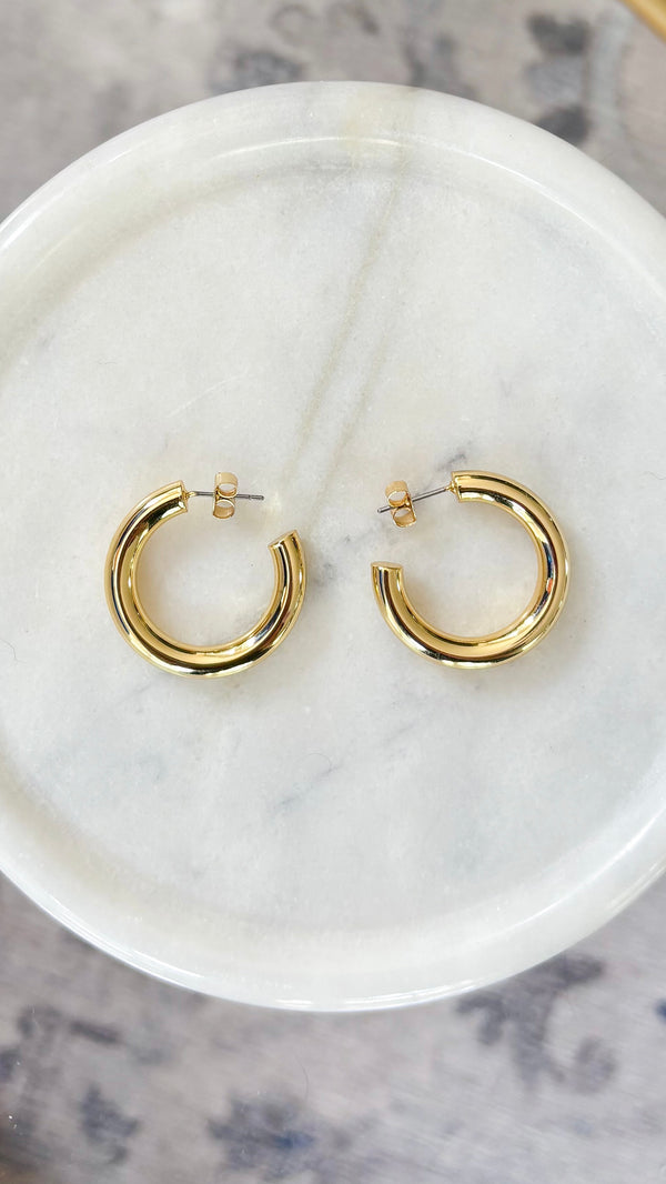 Down Town Hoop Earrings