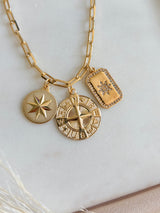 Compass Charm Necklace