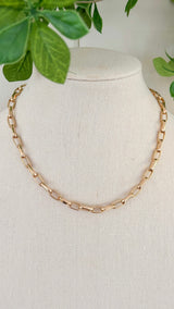 Juliet Oval Link Necklace