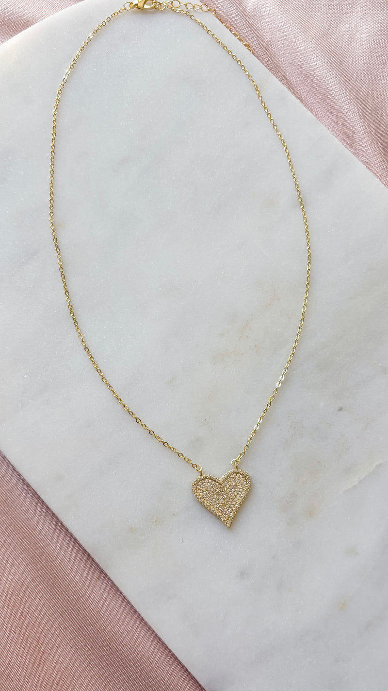 Full Of Love Heart Necklace