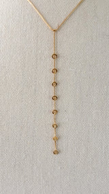 Maya Lariat Necklace