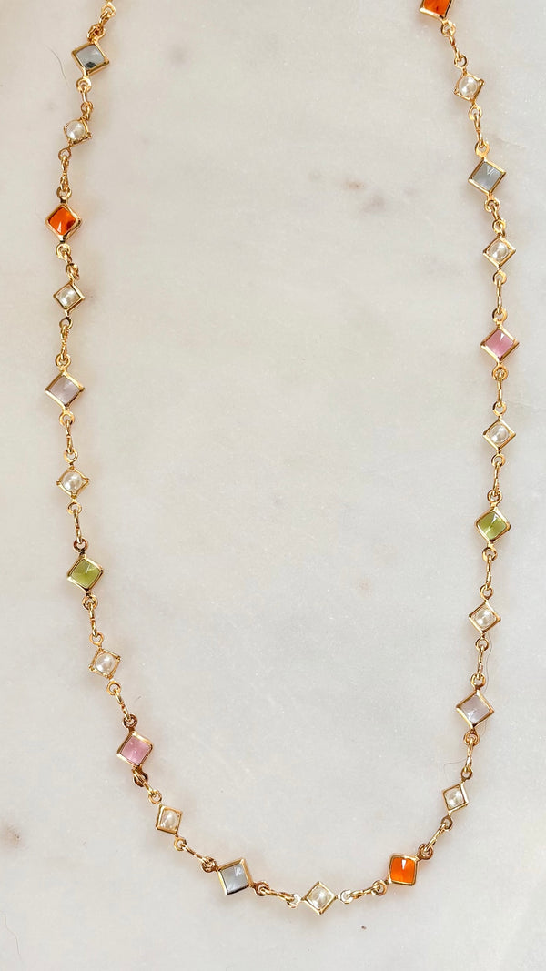 Paige Multi Color Necklace