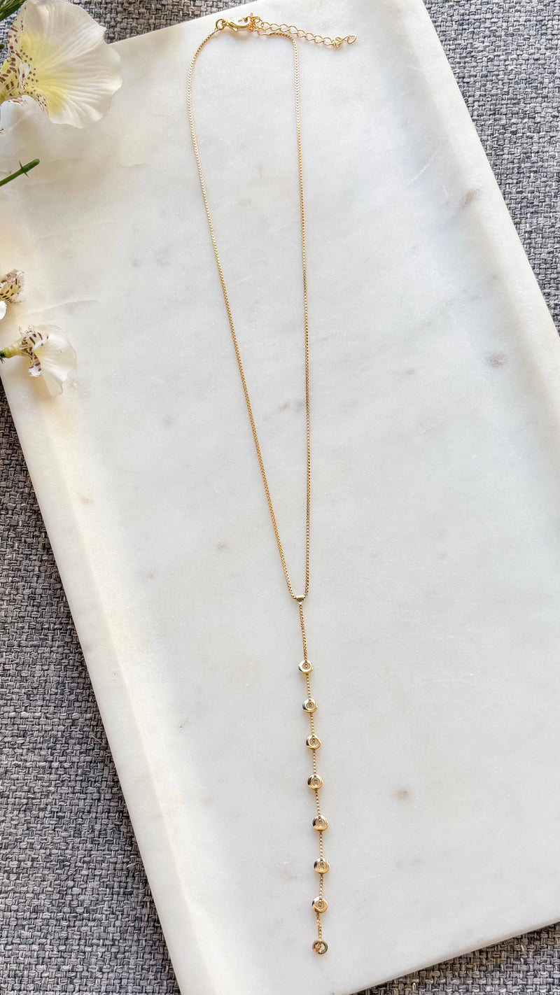 Maya Lariat Necklace