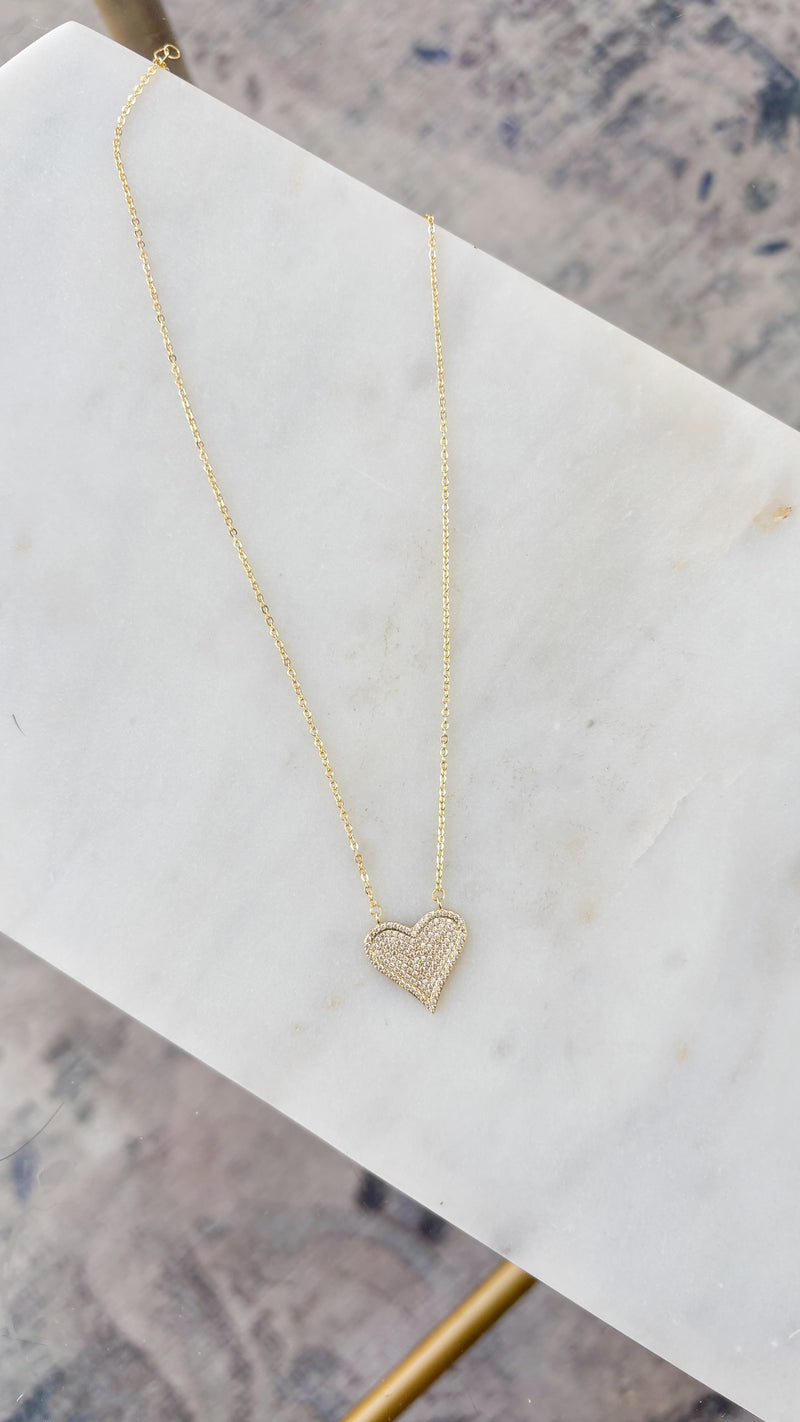 Full of Love Heart Necklace