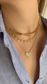 Full of Love Heart Necklace