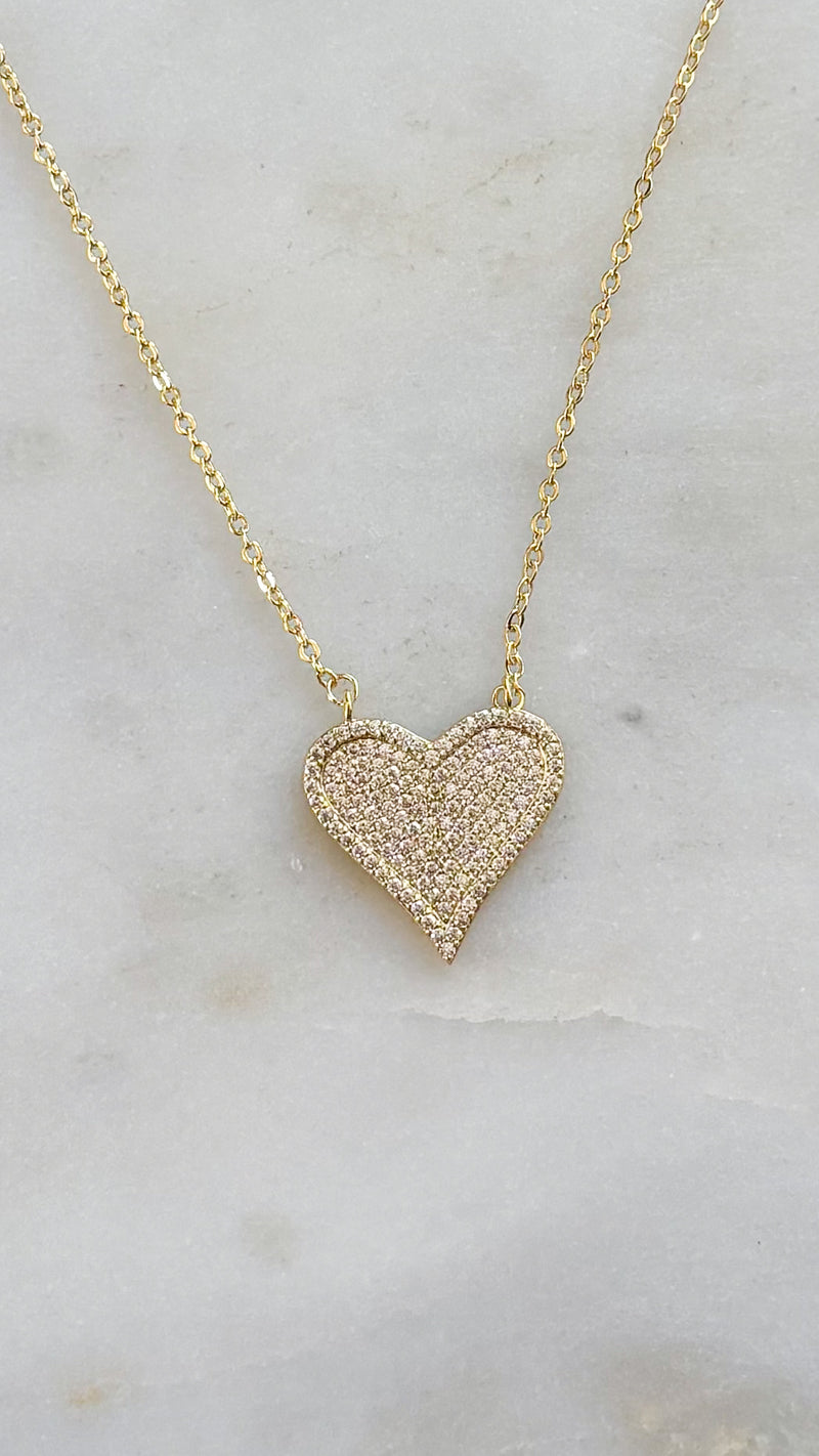 Full Of Love Heart Necklace